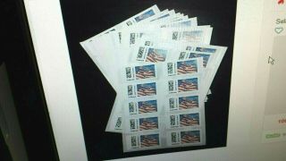 " Discount Stamps " 5 Usps Forever Stamps ( ((look Now)) ) $2.  50