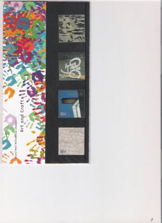 2000 Royal Mail Presentation Pack Art And Craft