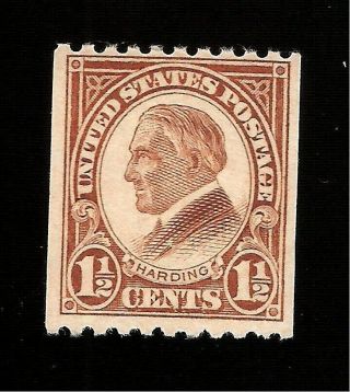 Us 1925 Sc 605 1 1/2 Cent Harding Coil Nh - Crisp Color