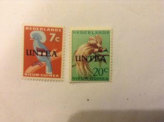 Dutch Guinea 7c And 20 C