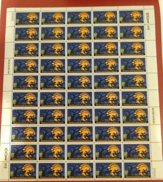 United States Stamp Sheet,  1548.  Legend Of Sleepy Hollow.
