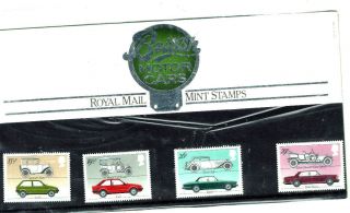 British Motor Cars Gb 1982 Presentation Pack Royal Mail 139 P&p (uk)
