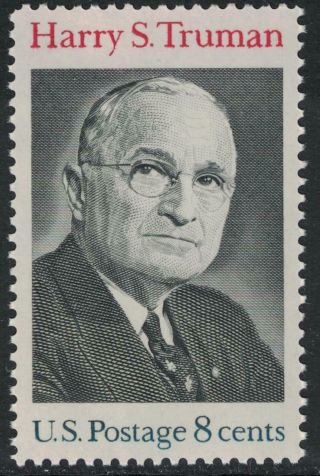 Scott 1499 - Harry S.  Truman,  33rd U.  S.  President - Mnh 8c 1973 - Stamp