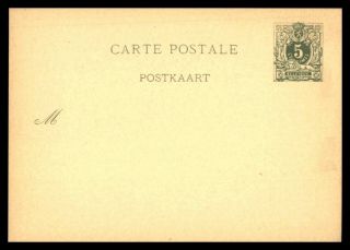 Mayfairstamps Belgium 5 Cent Green Postal Stationery Card Wwb50649