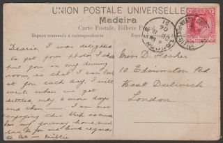 Cape Of Good Hope 1906 Kevii 1d Postcard Cape Colony Ocean Post Office Pmk