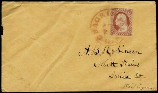 Scott 11a On Cover Tied To Red Chagrin Falls Oh Cds Cancel - (gj50)
