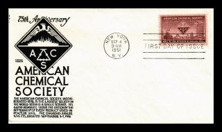 Us Cover American Chemical Society Fdc Scott 1002 Anderson Cachet