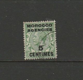 Morocco Agencies French 1925/34 5c On 1/2d Fu Sg 202