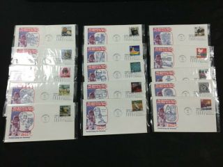 Treasure Coast Tcstamps 30 Celebrating Century 60 Fdc First Day Issue Covers 390
