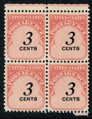 Us Stamp Bob J91 – 1959 3c Rotary Press Blk Of 4 Mnh/og