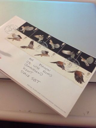 Gb Stamps First Day Cover 2003 Birds Of Prey 14 Jan Cc