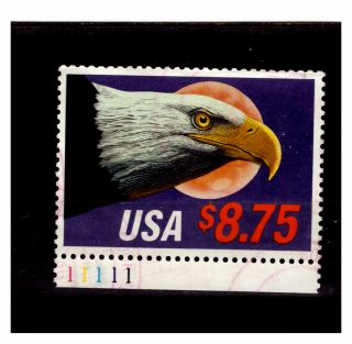 Usa 1988 American Bald Eagle $8.  75 Express Mail Stamp,  Sg2044.  2098