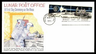 Mayfairstamps Us Fdc 1971 Us In Space First Day Ceremony Of Moon First Day Cover