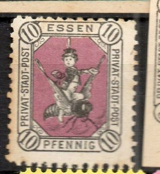 Germany Classic 1860 - 90s Private Or Local Post Item,  Essen 317570