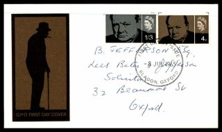 Mayfairstamps Great Britain Fdc 1965 Winston Churchill Combo Fdc First Day Cover