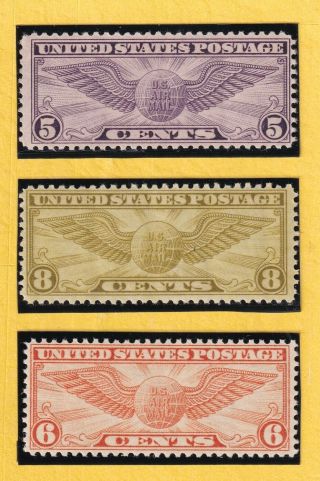 Us Stamp Sc C16 - C19 5 - 8c 1931 Nh Cv$15.  75 141