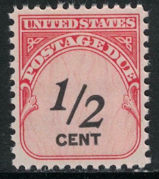 Scott J88 - Mnh - 1/2c Postage Due,  Shiny Gum - Series Of 1959 - Stamp
