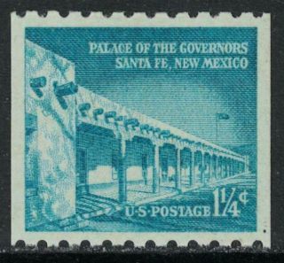 Scott 1054a - Mnh - 1 1/4c Palace Of Governors,  Coil - Liberty Series -