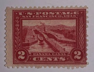 Travelstamps: 1913 Us Stamps Scott 398 Panama Canal,  Og,  Lightly Hinged