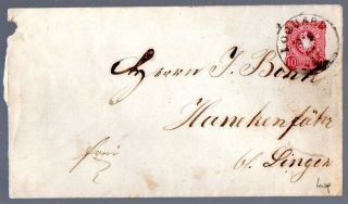Germany 1877 P/s Cover To Lingen From Loquard
