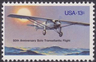 Us - 1977 - 13 Cents Lindbergh 