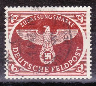 Germany Deutsches Reich 1942 Feldpost / Military Mail Mi.  Nr.  2a Y