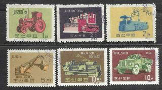 Korea Stamps 166 - 171 Set Of 6  From 1959