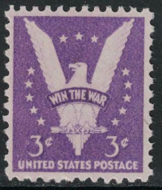 Scott 905 - Win The War,  American Eagle - Mnh 3c 1942 - Stamp