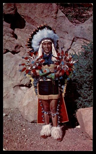 Nebraska Red Cloud Indian Chief In Full Dress Costume Fdc Pair 1987 Maximum Card