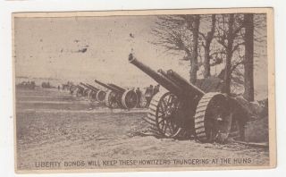 United States,  1918 Us Army Picture Post Card,  Liberty Bonds,  San Antonio,  Tx.