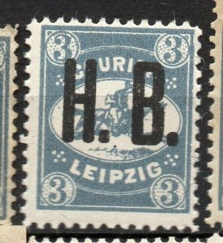 Germany Classic 1860 - 90s Private Or Local Post Item,  Leipzig 317778