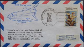 Us Cover 1980 White Sands Missile Range,  Mexico (q4) Space Shuttle Event