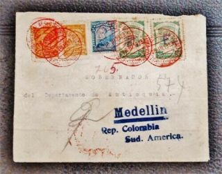 Nystamps Colombia Stamp C29 On Cover $50