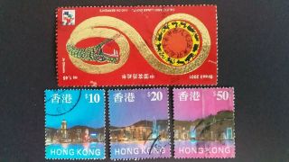 China & Hong Kong Old High Values Stamps As Per Photo.  Very
