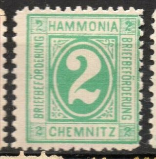 Germany Classic 1860 - 90s Private Or Local Post Item,  Chemnitz 317752