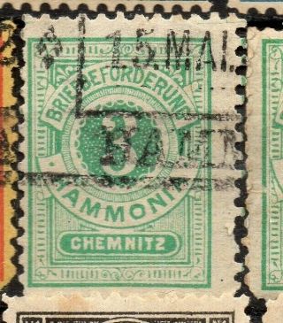 Germany Classic 1860 - 90s Private Or Local Post Item,  Chemnitz 317763