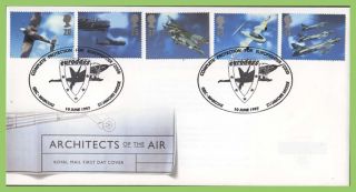 G.  B.  1997 Architects Of The Air Royal Mail U/a First Day Cover,  Stanmore