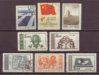 China,  Issues Of 1950,  1953,  1954,  Mnh,  Old