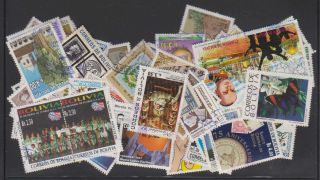 A5815: (95) Modern Bolivia Stamps;,