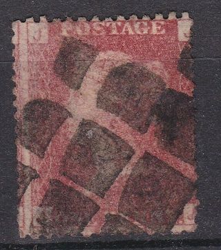 A Fine Example Of A " Dumb " Cancel On A Sg43 1d Red - Scarce