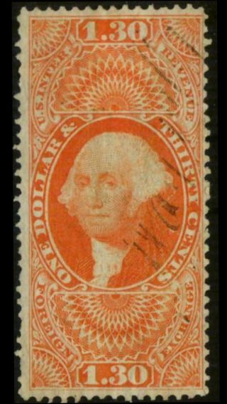 R77c Revenue First Issue $1.  30 Foreign Exchange Small Fault $85 See Photos F - 499