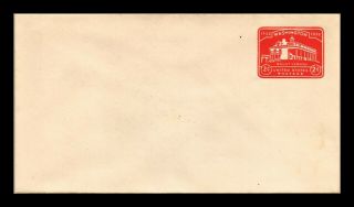 Dr Jim Stamps Us Mt Vernon 2c Embossed Postal Stationery Cover