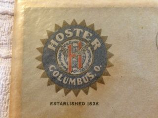HOSTERS BREWERY COLUMBUS OHIO ENVELOPE 1941 W/ 2 CENT WASHINGTON RED STAMP 2