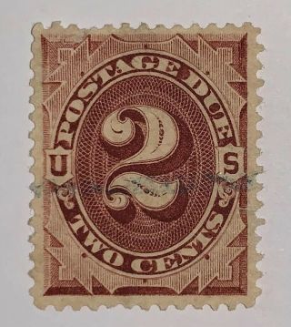 Travelstamps: 1884 - 1889 Us Stamps Scott J16 2c Postage Due,  Ng