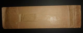 US 3 cent over 4 cent paid permit meter cover Buffalo NY postmaster ID 2301 5