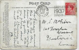Perfin And Slogan Cancel On King Edward Viii 1d Red From Manchester Ref 2939