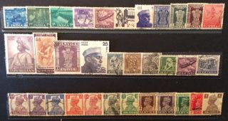 World Stamps India 33 Stamps Mixture Var Years Stamps (b5 - 2ee)