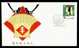 Dr Who 1982 Prc China World Food Day J.  80 Fdc C128234
