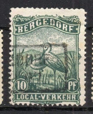 Germany Classic 1860 - 90s Private Or Local Post Item,  Bergedorf 317538