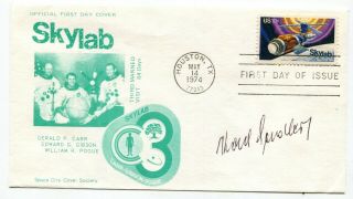 Dh - Usa 1974 Skylab Fdc Cover - Signed By Astronaut ?? Maybe You Can Identify